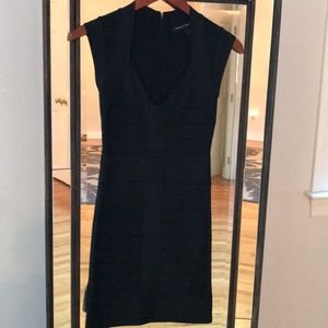 Black bandeau dress